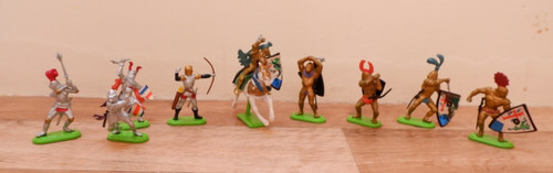 Vintage britains knights metal - vintage,