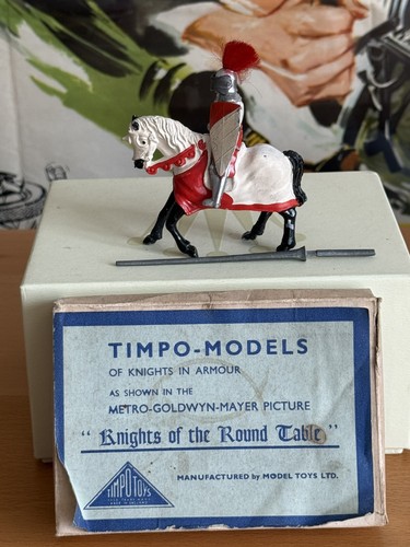 Timpo toys knights - in, armour