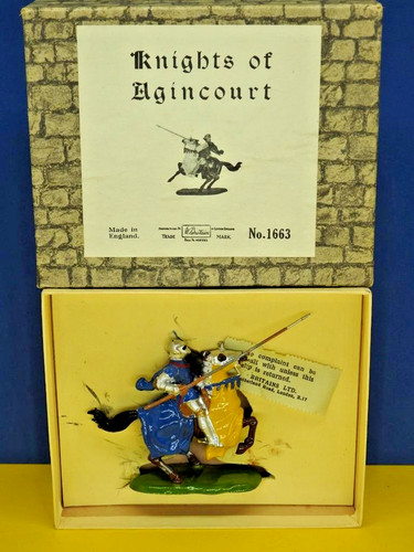 Britains boxed lead knights - britains,