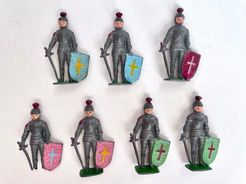 Seven vintage britains - vintage,