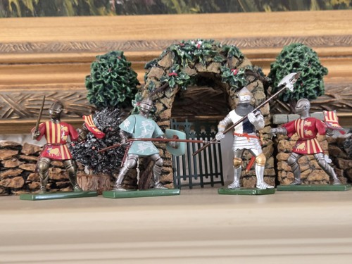 Vintage britains knights - britains, 4