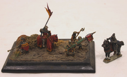 Painted lead miniature - painted,