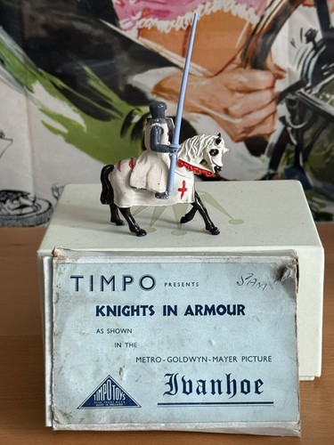 Timpo toys knights - in, armour